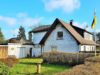 Westansicht mit Garage
